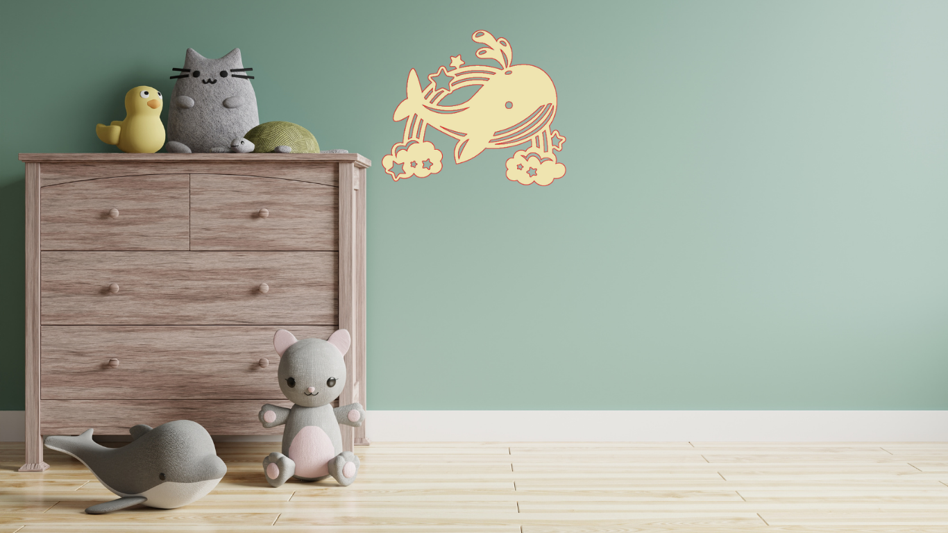 Kinderkamer - Walvis