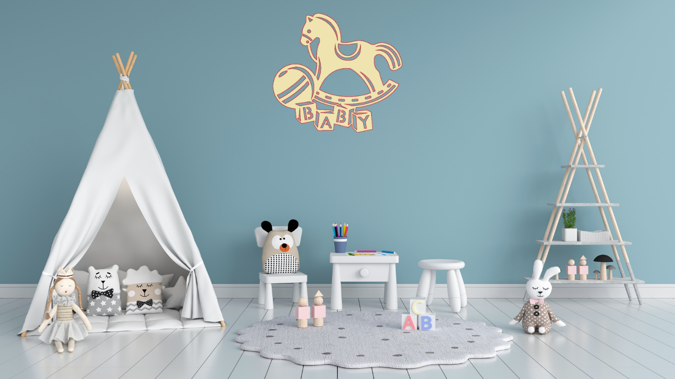 Kinderkamer - Hobbelpaard