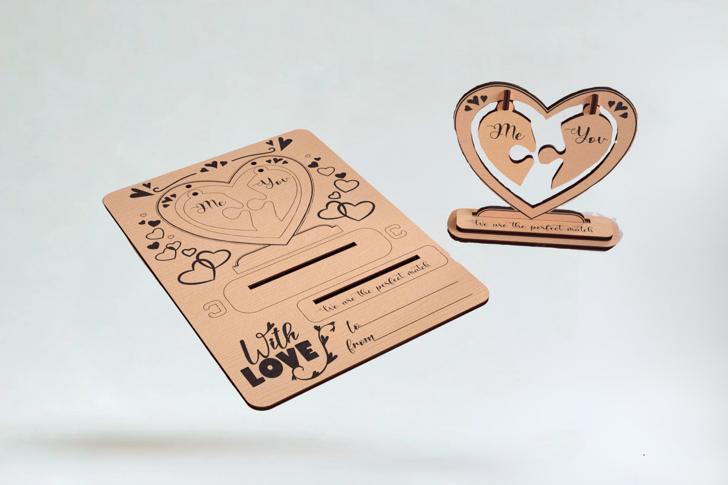 Valentijnskaart - Puzzelstuk
